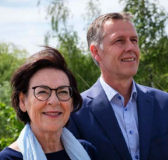 Gerrit Jan Vos en Anneke Asberg, Raad van Bestuur Marente